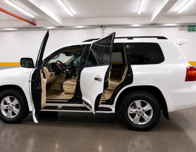 Armored Toyota Land Cruiser