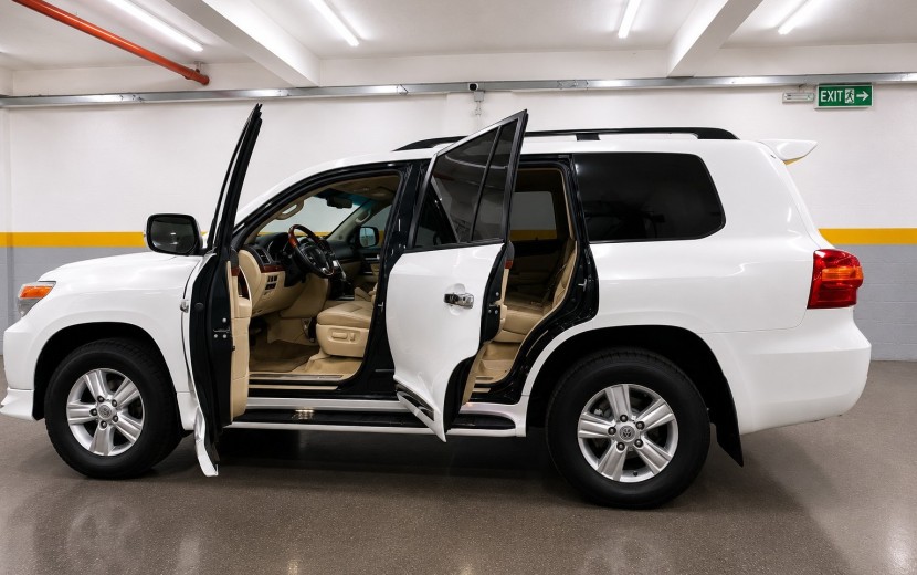 Armored Toyota Land Cruiser
